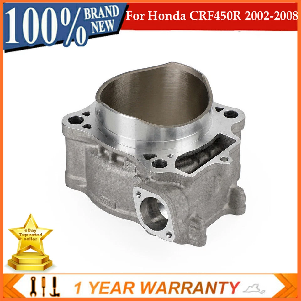 CRF450R CRF450 cilindro jarra barril diámetro estándar 96,00 mm para Honda 2002-2008 Foto 1 de 4