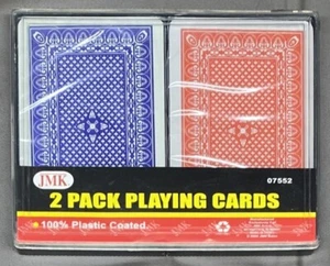 JMK Confezione da 2 carte da gioco con custodia - Foto 1 di 5