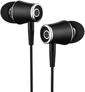 Corded Earbuds Ear Phones with Jack Wired Ear Buds, 3.5 Mm Headphones & Earbuds - Photo 1 sur 12