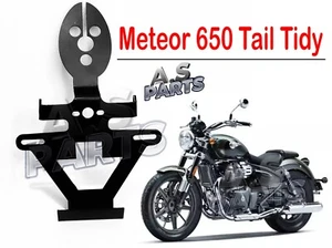 Fit For Royal Enfield Super Meteor 650 - Blitz Tail Tidy Black - Picture 1 of 13
