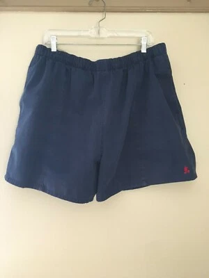 Мужские синие шорты Walt Disney World эластичная талия - XL - логотип Mickey - карманы - Изображение 1 из 4