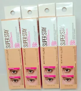 4x Maybelline Super Stay Full Coverage Under-Eye Concealer ~ 18 Light Medium~ - Picture 1 of 5