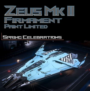 Star Citizen - Zeus Mk II - Firmament Paint Limited - Imagen 1 de 1