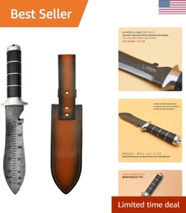 Japanese Hori Hori Garden Knife 7.25-Inch with Sheath - Ergonomic Design - Picture 1 of 9