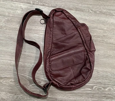 Bandolera suave boho occidental de cuero con acento de vino Y2K bandolera de viaje Foto 1 de 4