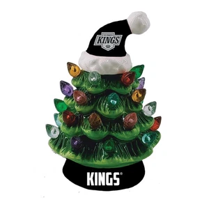 Los Angeles Kings Mini LED Tabletop Christmas Tree, 4" - Picture 1 of 1