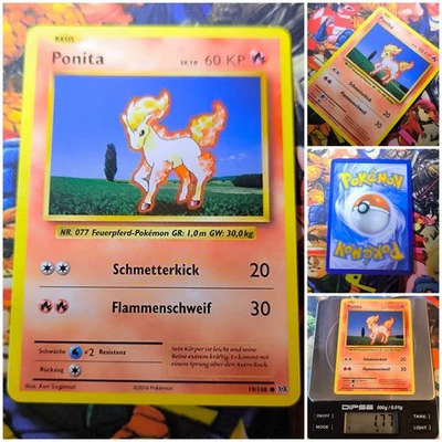 Pokemon Ponyta 🇩🇪 Nm Pokémon Og Card Evolution 2016 EVO 019 Ponita - Bild 1 von 4