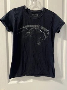 Black Panther Women's Youth Tee Shirt Marvel Medium - Picture 1 of 3