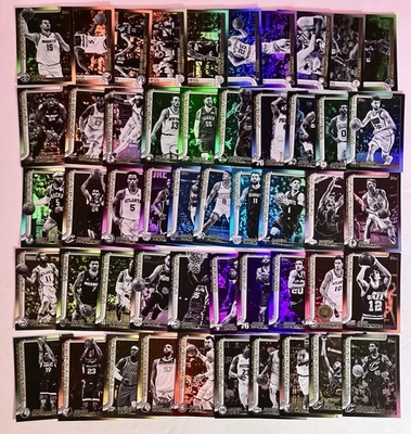 (50) LOTE DE LÁMINAS BLACKOUT OBJETIVO BALONCESTO TOPPS 2025-26 - Sin engaños Black Friday Foto 1 de 2