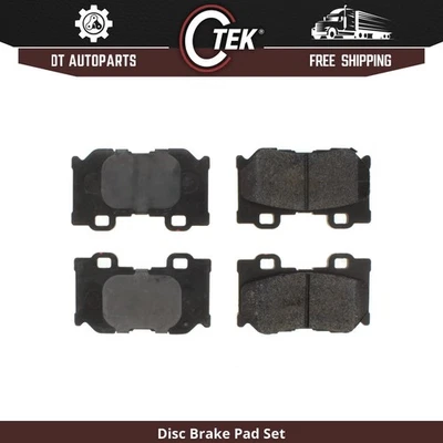 Para Nissan 350Z 2009 | Pastillas de freno de disco traseras centradas | Semimetálicas Foto 1 de 3