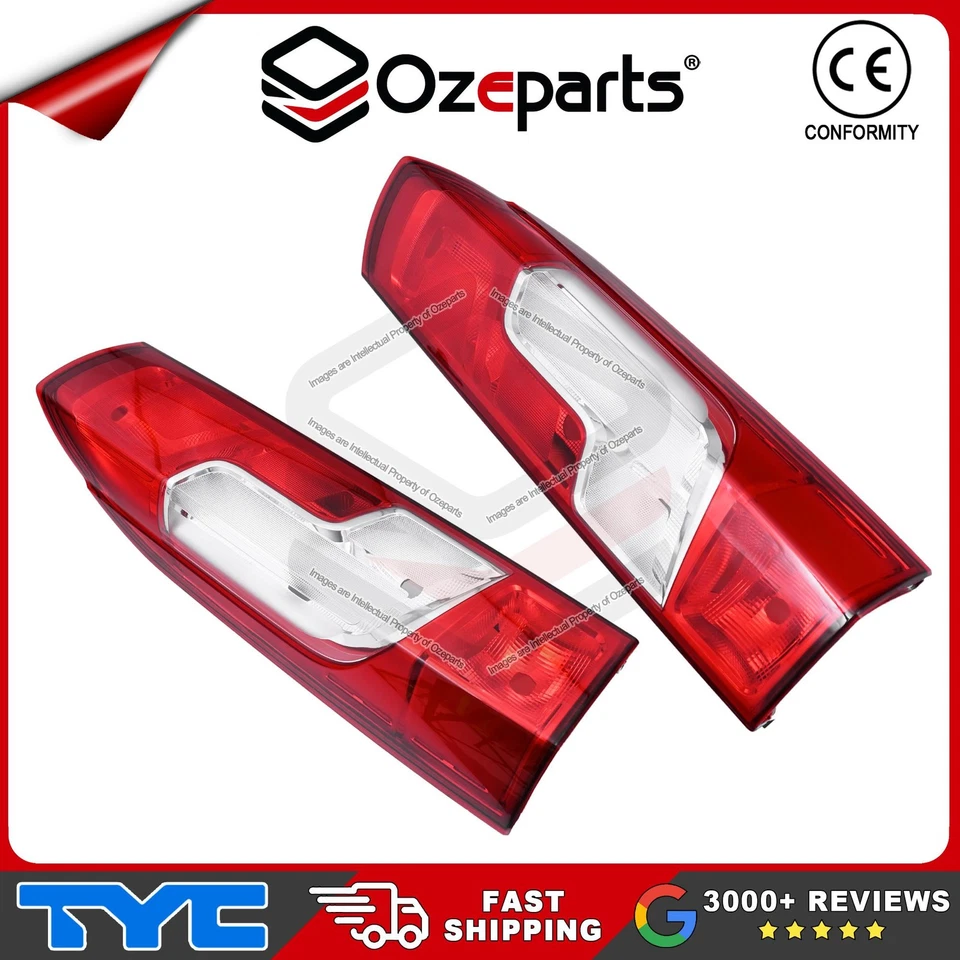 TYC Pair LH+RH Taillight Tail Light Rear Lamp For Peugeot Boxer X250 Van 2019~On - Image 1 of 4