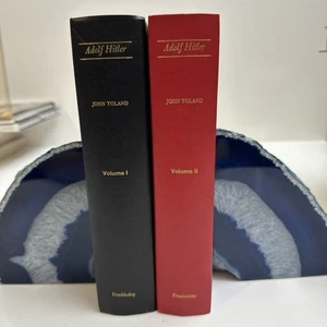 Adolf Hitler Book Set Volumes 1 & 2 By John Toland 1976 Hardcover  - Bild 1 von 24