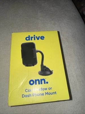 Suporte para celular na janela ou painel de carro mãos livres compatível com iPhone Android - Imagem 1 de 4