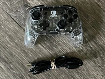 Nintendo Switch PDP Afterglow Prismatic LED Deluxe Audio Wired Controller - Image 1 of 2