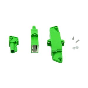 2-20dB E2000 /APC Fiber Adapter Connector Simplex Optical Fiber Coupler Plate B - Photo 1/9