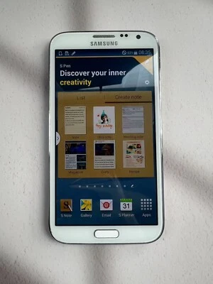 Samsung Galaxy Note 2 touch unlocked andorid global smartphone with  Pen - Image 1 of 4