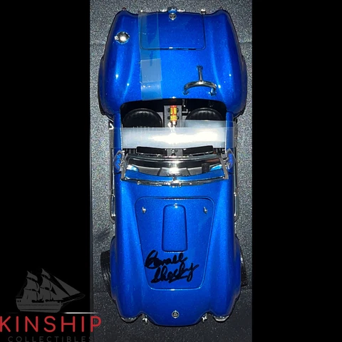 Carroll Shelby signed Cobra Die Cast Car JSA LOA Auto Grade 9 40th Ann Z1228 Cover