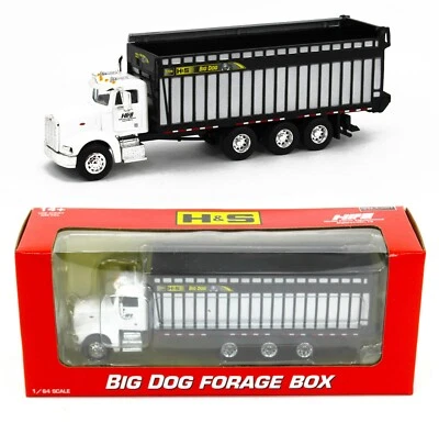 2021 SPECCAST HELLE 1:64 *H&S* WHITE Peterbilt 1226 BIG DOG FORAGE TRUCK *NIB* - Image 1 of 4