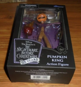 Tim Burton's The Night Before Christman PUMPKIN KING Action Figure Diamond 2018 - Picture 1 of 5