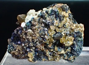 LAZULITA y Augelita RARO Cristales Finos Mineral Espécimen Yukón, Canadá - Imagen 1 de 4
