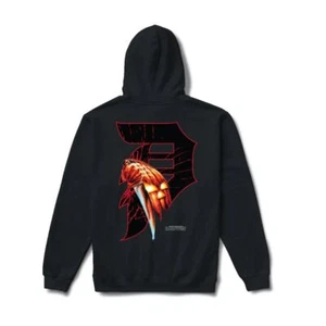 Primitive x Halloween "Slash Dirty P" Pullover (Black) Hooded Sweatshirt - Picture 1 of 2