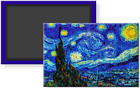 Aimant réfrigérateur réfrigérateur reproduction Starry Night Vincent Van Gogh 2 x 3