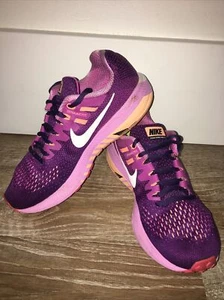 Nike Air Zoom Structure 20 849577-501 Purple Fire Pink Running Shoe Sz 7.5 - Picture 1 of 9