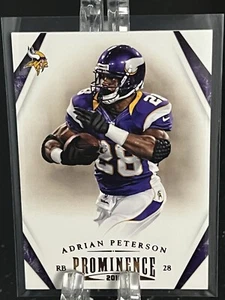 ADRIAN PETERSON-----2013 PANINI-----PROMINENCE----MINNESOTA VIKINGS - Bild 1 von 2