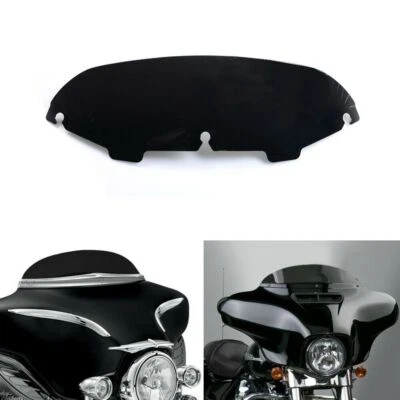 Parabrisas negro de 4" para Harley Davidson Electra Street Tri Ultra Glide 1996-2013 Foto 1 de 4