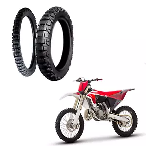 80/90-21 120/80-18 COPPIA GOMME VEERUBBER VRM 122 X MOTO ENDURO - Foto 1 di 3