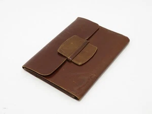 Nice Vintage Leather Wallet Unbranded Five Compartments For Men - Picture 1 of 9