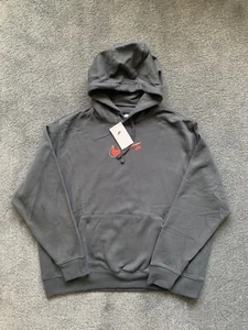 Nike Sportswear NSW Brushed Swoosh Fleece Pullover Hoodie Grau Gr. XXL 2XL - Bild 1 von 3