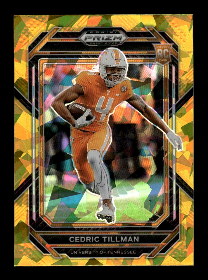 2023 Panini Prizm Draft Picks Football Gold Ice Prizms ~ Choose Your Card - Image 1 of 1