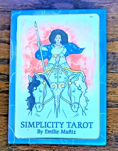 Simplicity Tarot Card Deck by Emilie Muniz Complete w/Booklet - Picture 1 of 3