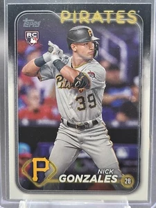2024 Topps Serie 1 Rookie Nick Gonzales Pittsburgh Pirates - Picture 1 of 1