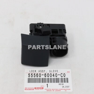 Toyota Land Cruiser Lexus LX570 OEM Glove Compartment Door Lock 55560-60040-C0 - Image 1 of 4