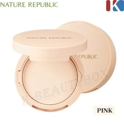 Nature Republic Provence Fixer Pact 12 г #Розовый Прессованный Порошок Отделка Порошок Пакт - Изображение 1 из 4