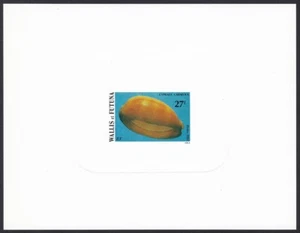 Wallis & Futuna Sc291 Seashell, Sea Snail, Cypraea carneola, Deluxe Proof - Picture 1 of 1