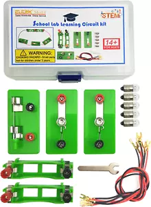 Physics Science Lab Learning Circuit Kit,Electricity Experiment Set,Building - Picture 1 of 12