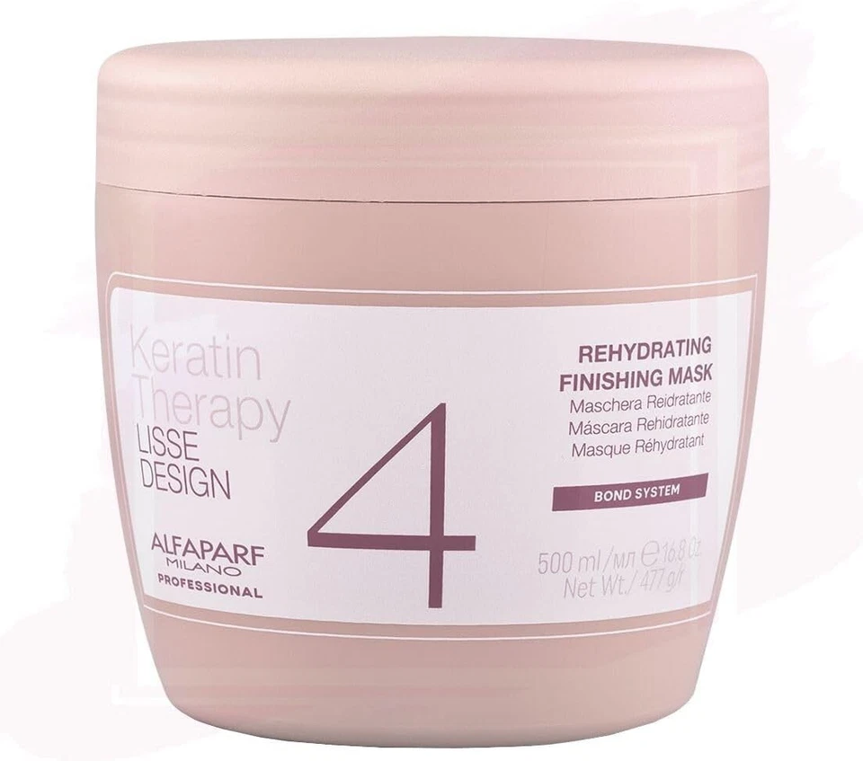 Alfaparf Lisse Design Keratin Therapy Rehydrating Finishing Mask 16.8oz (Paso 4) - Image 1 of 1