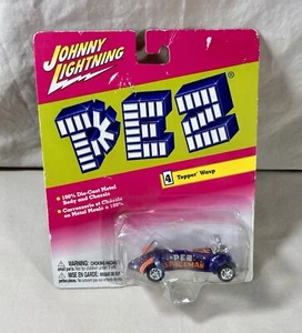 🚨Coleccionable Johnny Lightening Pez #4 Avispa Púrpura Topper 2004 Nuevo en Paquete - Imagen 1 de 8