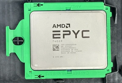 AMD EPYC Server Processor 7402P 24 Core 2.8GHz Socket SP3 180W CPU HPE Unlocked - Image 1 of 2