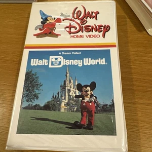 A Dream Called Walt Disney World VHS Clamshell VTG 1981 Walt Disney Home Video - Bild 1 von 2