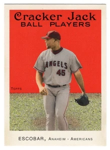 Kelvim Escobar - Anaheim Angels - 2004 Topps Cracker Jack Baseball # 173 Mint - Picture 1 of 1