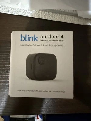 Blink Outdoor 4 Battery Extension Pack Accessory for Outdoor 4 Smart Camera