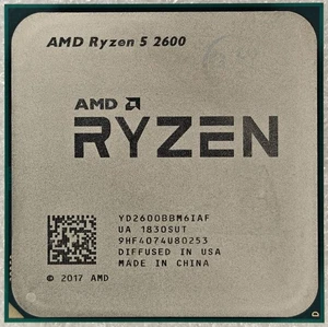 AMD Ryzen 5 2600 Desktop CPU Processor R5 Socket AM4 YD2600BBM6IAF R5 Six Core - Picture 1 of 2