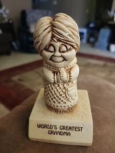 Vintage Paula 1972 WORLD'S GREATEST GRANDMA W-246 Figur Retro Deko Made USA - Bild 1 von 6