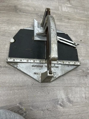 SUPERIOR TILE CUTTER INC. AND TOOLS Tile Cutter: 10 in Cutting Lg-Strght, Carbid - Image 1 of 4