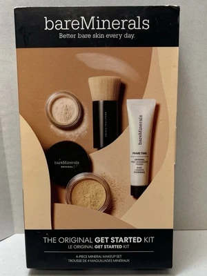 bareMinerals Original Get Started Kit, 4 Piece Mini Mineral Medium Beige 12 - Image 1 of 4