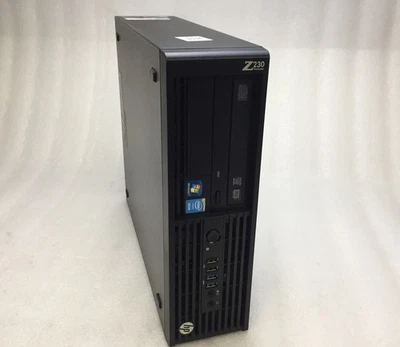 HP Z230 SFF Workstation Xeon  E3-1240 v3 3.4GHz 4GB RAM 1TB HDD AMD NO OS - Image 1 of 4